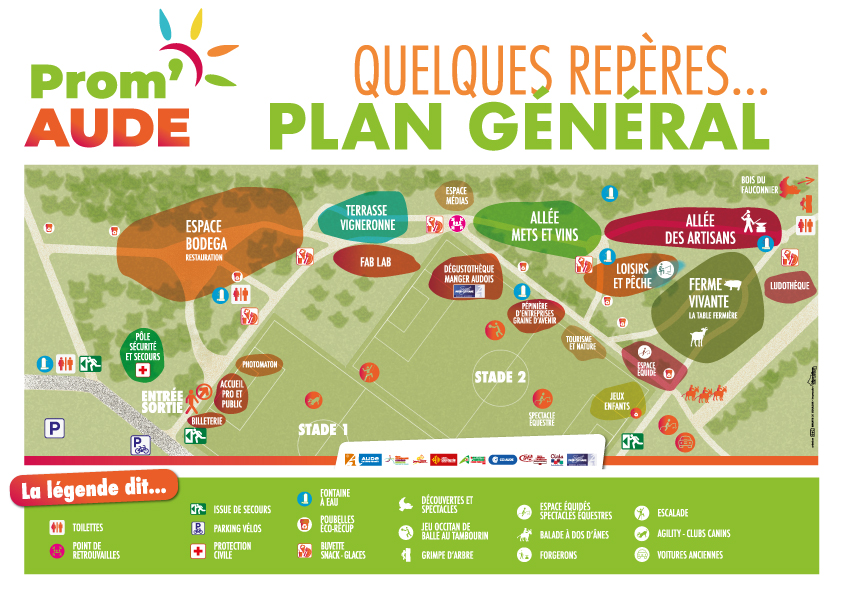 plan de carte de promaude